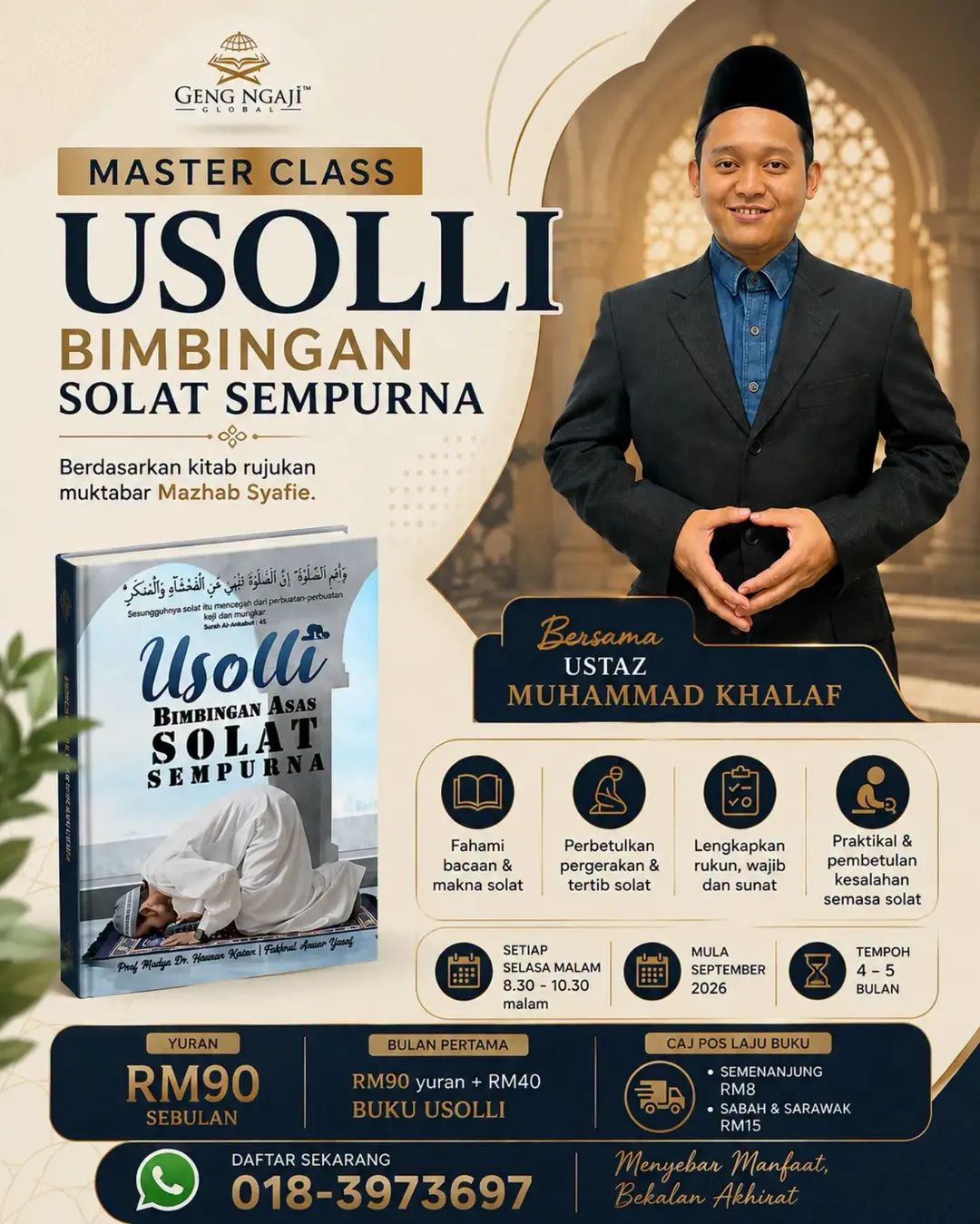 Foto aktiviti Geng Ngaji Global 