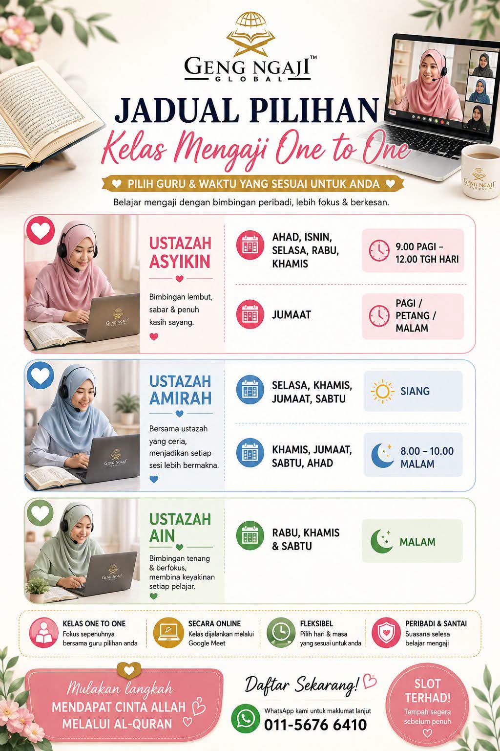 Foto aktiviti Geng Ngaji Global 