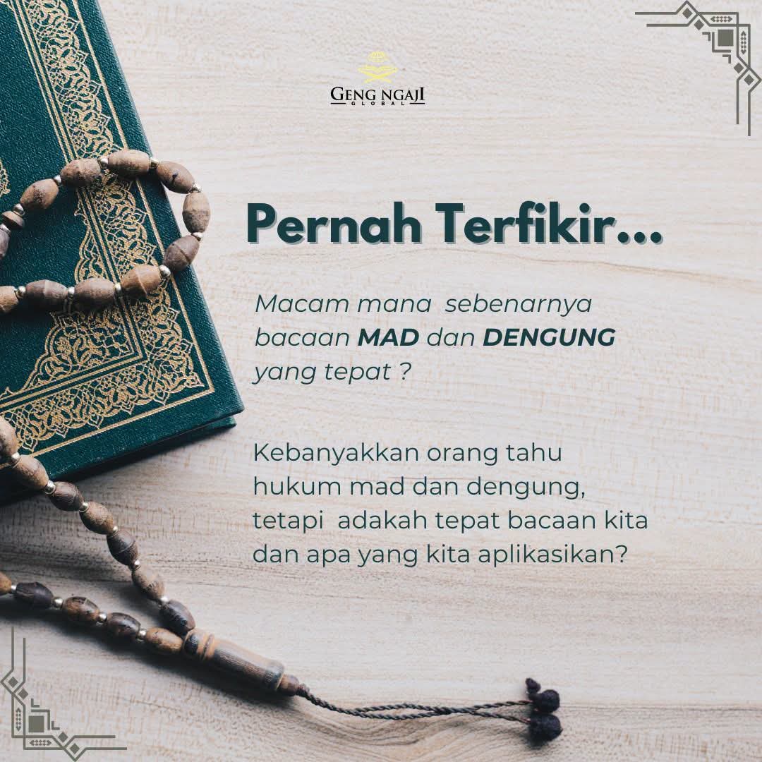Foto aktiviti Geng Ngaji Global 